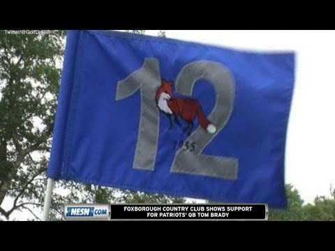 Deflategate: Foxborough Country Club Plants No. 12 Flags In Support Of Tom Brady