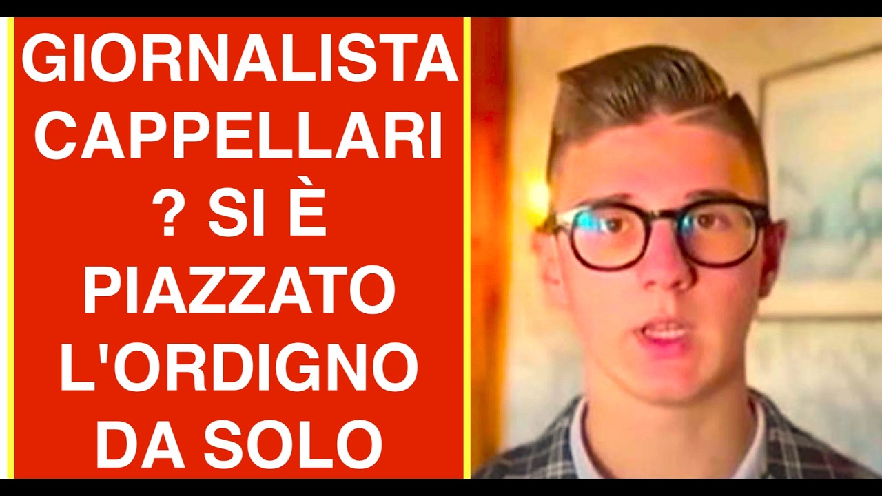 GIORNALISTA CAPPELLARI? SI È PIAZZATO L'ORDIGNO DA SOLO