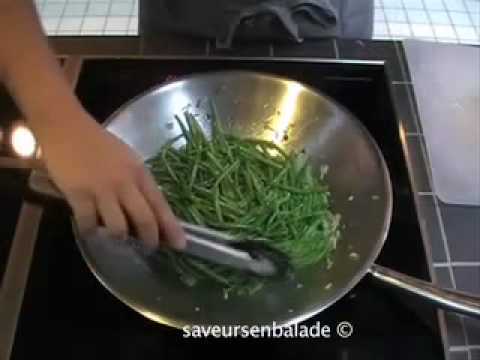 comment nettoyer haricots verts frais