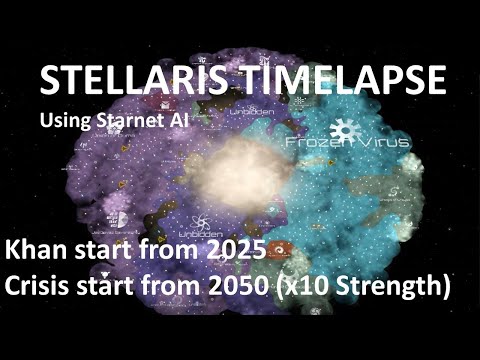 Stellaris Timelapse v.3.0.3. using Starnet AI