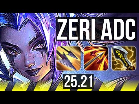 ZERI & Yuumi vs DRAVEN & Elise (ADC) | 17/0/8, Legendary | EUW Diamond | 25.21