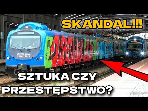 STACJA KATOWICE TO WIELKI PLAC BUDOWY. POCIĄGI O PORANKU !