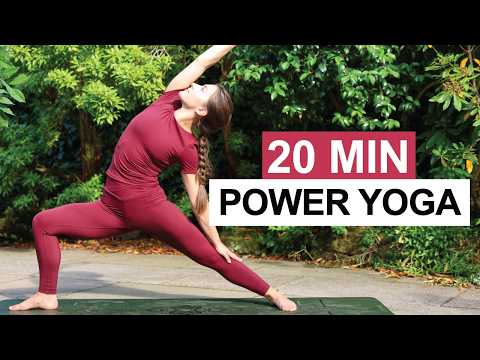 20 Min Power Yoga Flow | Full Body Yoga Routine For All Levels