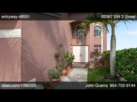 20367 SW 3 Street Pembroke Pines FL 33029 - John Guerra - Realty Associates