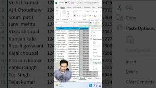 How to hide middle Number in Excel | hinde Middle Digits | How to Mask Numbers in #Excel #shorts