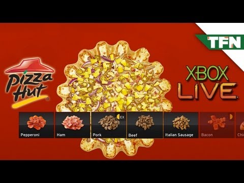 How to Order PIZZA on Xbox Live - TFN Review!