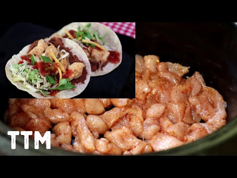 How to make Slow Cooker Taco Chicken Pieces