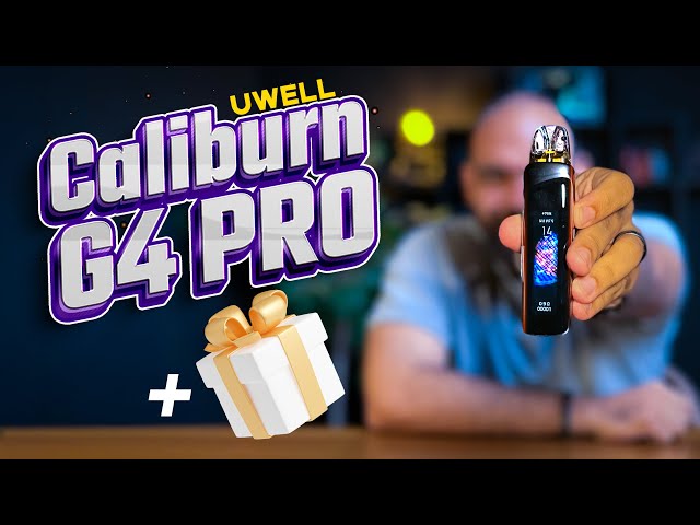 جهاز سحبة و شيشة كاليبرن جي 4 برو caliburn g4 pro pod من يو ويل