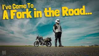 A Fork In The Road with my Triumph Tiger 900 Rally Pro