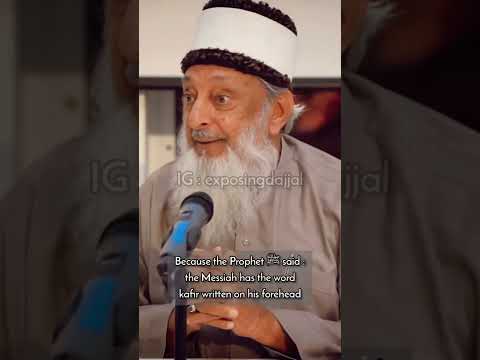 When the Sheikh says Messiah he is referring to false Messiah dajjal