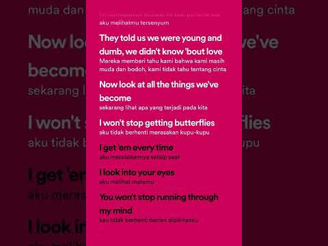 Butterflies | MAX, Ali Gatie | Lirik Terjemahan Indonesia