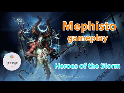 Mephisto w build gameplay  heroes of the storm gameplay 2020  HotS gameplay game tutorial, blizzard