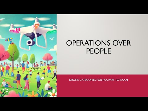 Drone Categories Flying Over People