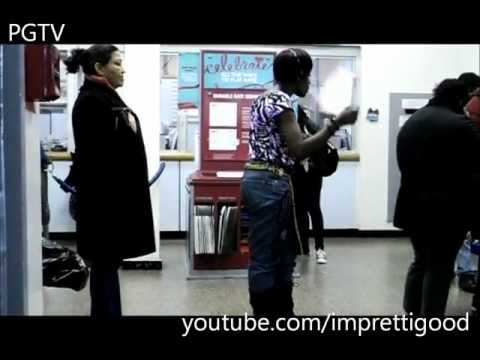 Lady Dancing to Pretti (PG) Good's 