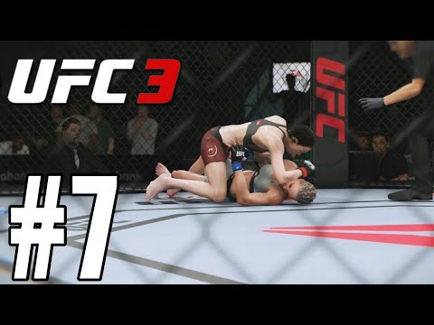 UFC 3 Career Mode Walkthrough Part 7 - TITLE FIGHT!