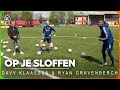 Ryan schiet op zijn sokken! | Op je sloffen met Klaassen en Gravenberch | Zappsport