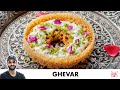 Easy Ghevar Recipe | Diwali Special | घेवर बनाने का आसान तरीक़ा | Chef Sanjyot