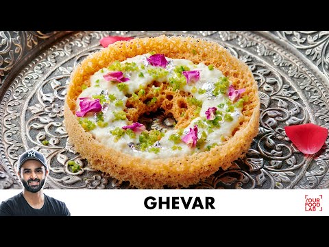 Easy Ghevar Recipe | Diwali Special | घेवर बनाने का आसान तरीक़ा | Chef Sanjyot Keer