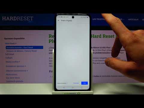 Cómo cambiar el teclado de LG K62 Plus - cambiar de teclado