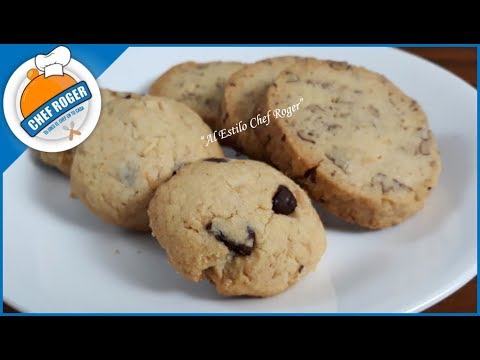 Galletas de chocococo, galletas de nuez, Clase magisterial de galletas 2 | Chef Roger Video