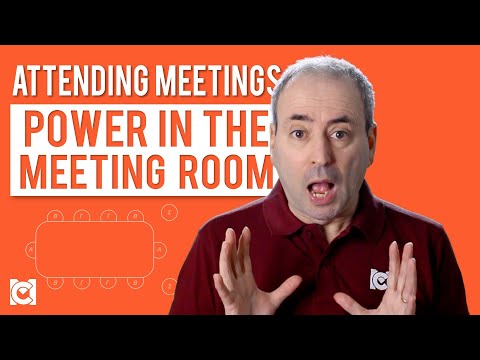 Power in the Meeting Room: Psychology of Seating Positions