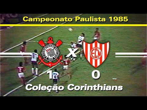 Corinthians 1 x 0 Noroeste - 25 / 09 / 1985 - Campeonato Paulista