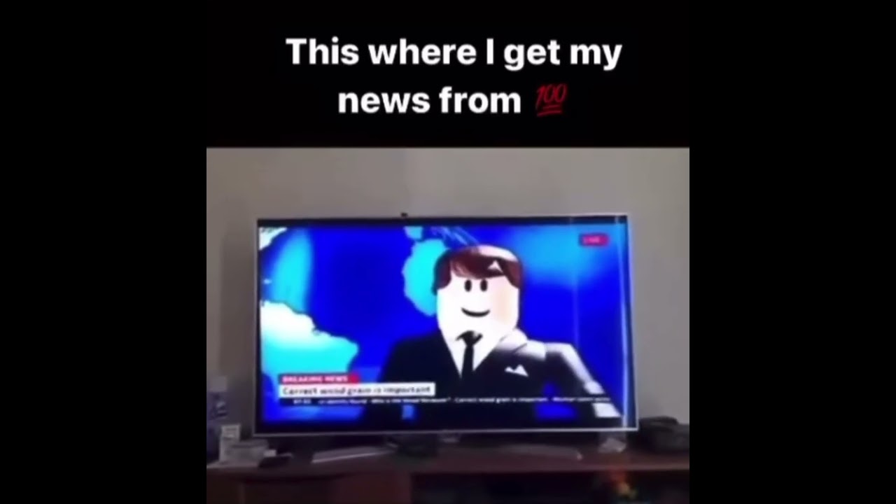 roblox news meme