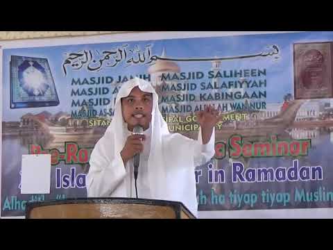 Kahalan sin mga manusiya ha adlaw qiyama by : kah Shiekh Adzmir Karim