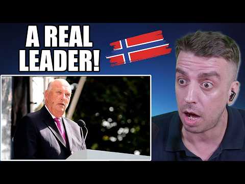 Canadian Reacts To The Norwegian King's Speech : Norway is one