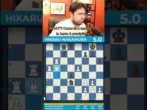 Le facce di Nakamura all'errore di Carlsen 😂😂😂