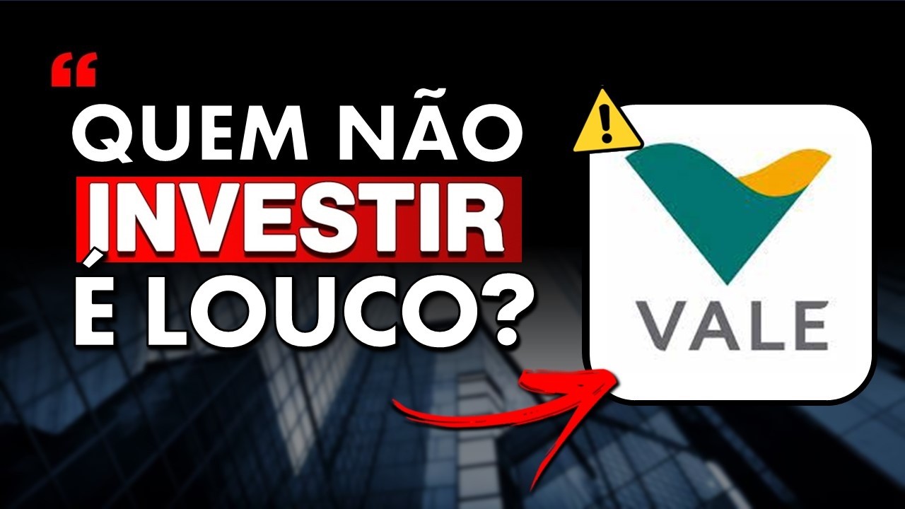 VALE ESTÁ DE GRAÇA? 11,7% de DIVIDEND YIELD VALE A PENA INVESTIR? VALE3
