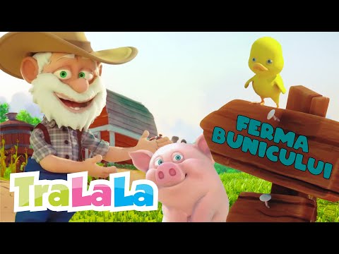Cântece Educative cu Animale 🐷🐮 Ferma Bunicului 🐱 TraLaLa Cântece pentru Copiii de Grădiniță