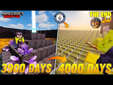 I Survived 4000 Days in Jungle Only World in Minecraft Hardcore(hindi) - Minecraft 100 days