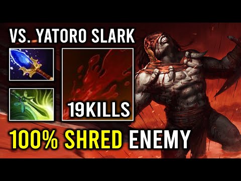 How to Counter Yatoro Slark with 100% Shred Everything Ultrasonic Speed Bloodseeker Dota 2