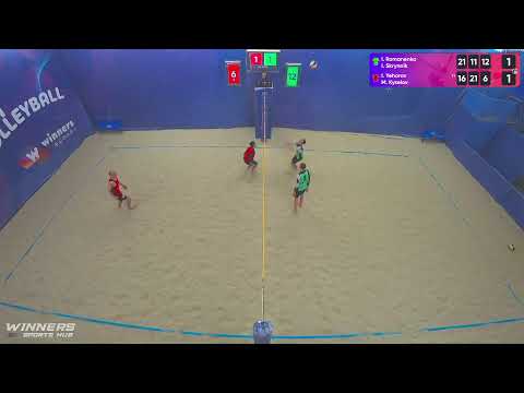 09:20 I. Romanenko / I. Skrynnik - I. Yehorov / M. Kyselov 15.11.2022 | Winners Beach Volleyball