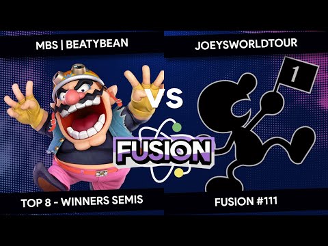 Fusion #111 - BeatyBean (Wario) vs JoeysWorldTour (Mr. Game & Watch) - Top 8 - Winners Semis