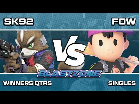 PSG Blastzone: SK92 (Fox) vs Fow (Ness) - Winners Qtrs