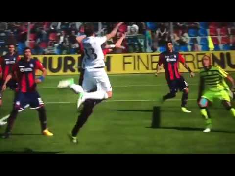 Crotone vs Milan 1-1 Goal Paletta