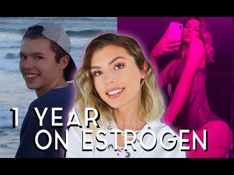 1 YEAR ON ESTROGEN  | MTF MY TRANSITION - Sammys'sVanity