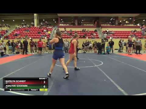 144 Lbs Round 1 - Katelyn Schmidt, KS Vs AshLynn Goodwin, KS 0919