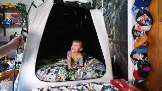 knocloc Blackout Bed Tent Kids Play Fort Indoor Playhouse