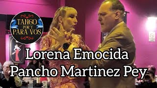 Historia de un amor (Misteriosa BsAs) Lorena Emocida y Pancho Martinez Pey. Champagne #tango 10ago25