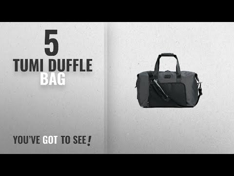 Tumi Alpha Double Expansion Travel Satchel Duffle Bag