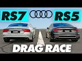 AUDI RS5 vs RS7 | DRAG RACE