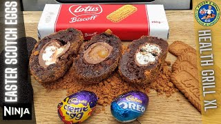 Easter Chocolate Brownie Scotch Eggs