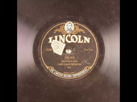 Jealous - Lane's Dance Orchestra