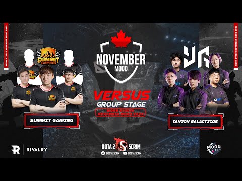 Summit Gaming vs Yangon Galacticos - Moon Studio November Mood 2022 - Group Stage - BO2
