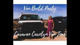 VAN TOUR | I met Caravan Carolyn | VANLIFE