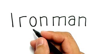 How To Draw Iron Man