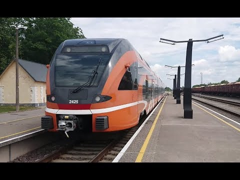 Railways in Estonia - ELRON / Trains in Tallinn and Valga